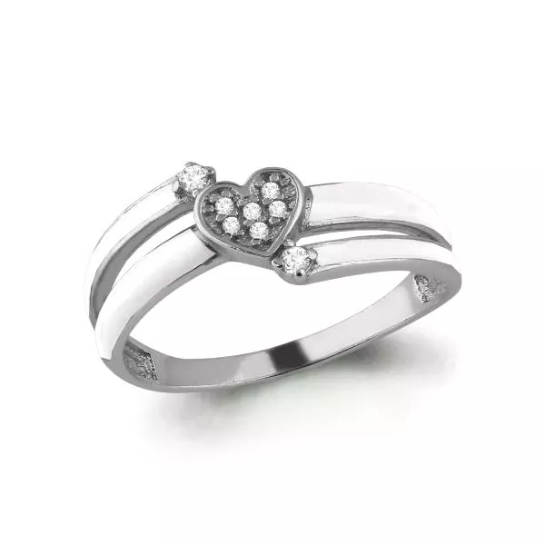 Кольцо из серебра, артикул LV64663А