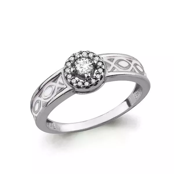 Кольцо, артикул LV64661А, серебро