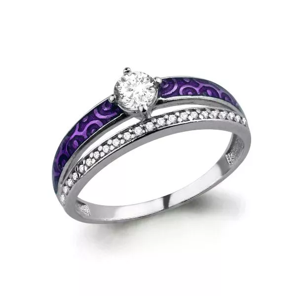 Кольцо, серебро, артикул LV64657А