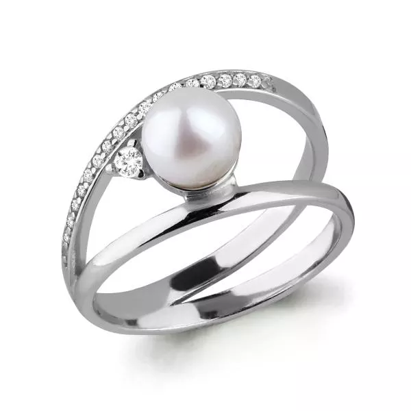 Кольцо из серебра, артикул LV64646А