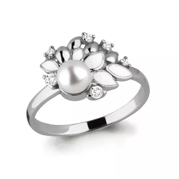 Кольцо, серебро, артикул LV64644А