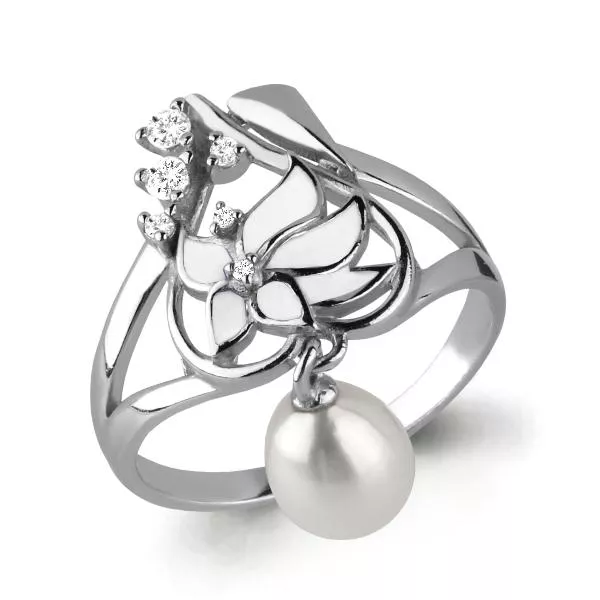 Кольцо, артикул LV64641А, серебро