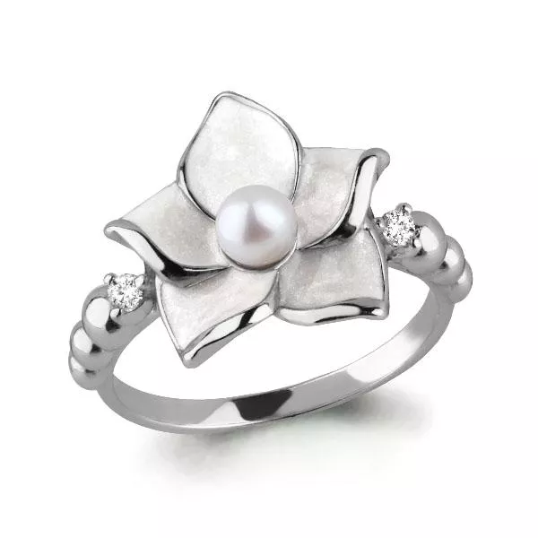 Кольцо, артикул LV64637А, серебро