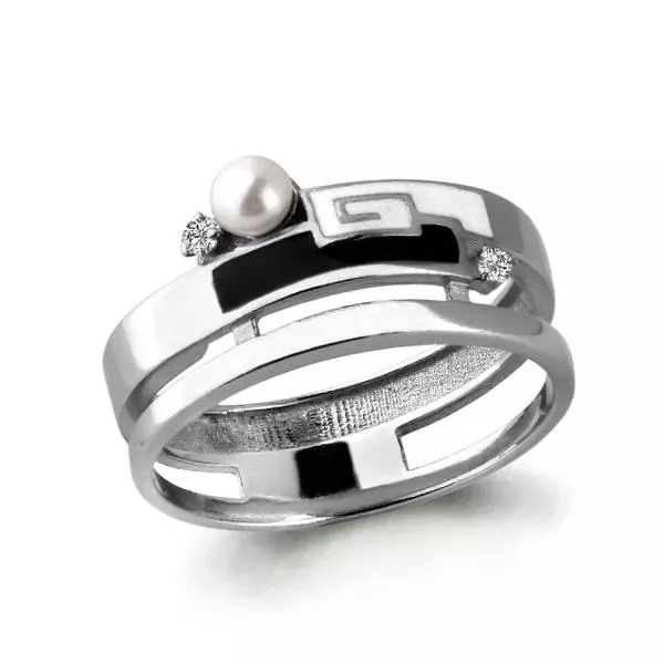 Кольцо, артикул LV64633А, серебро