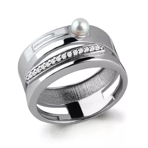 Кольцо, артикул LV64632А, серебро