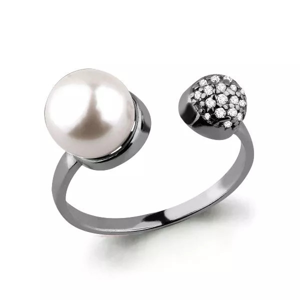 Кольцо, серебро, артикул LV64628А