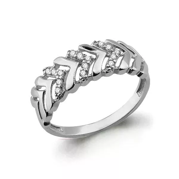 Кольцо из серебра, артикул LV64619А