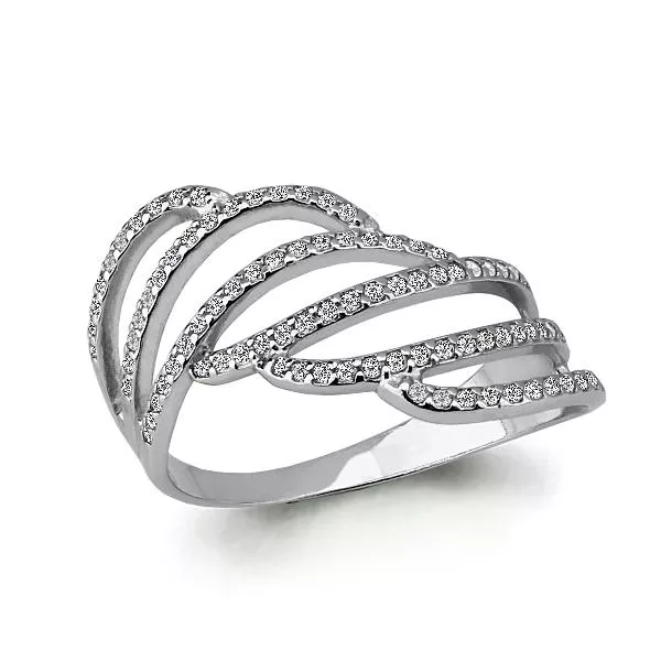 Кольцо, серебро, артикул LV64587А