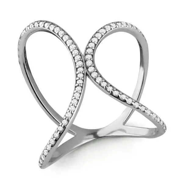 Кольцо из серебра, артикул LV64579А