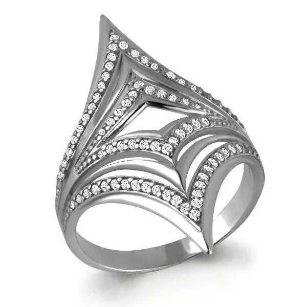 Кольцо, артикул LV64575А, серебро