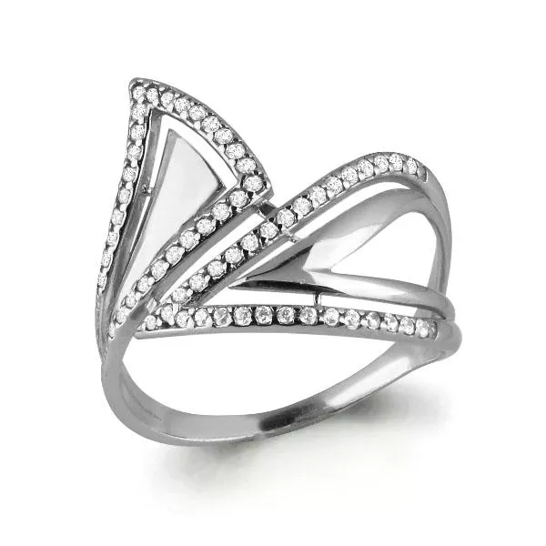 Кольцо из серебра, артикул LV64555А