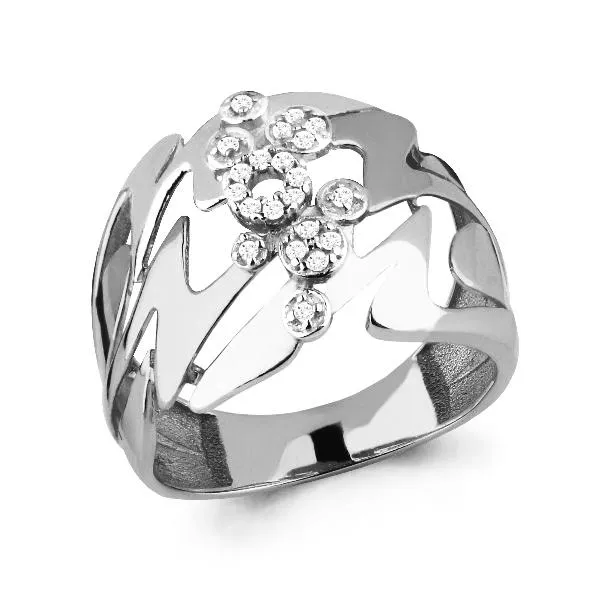 Кольцо, серебро, артикул LV64544А