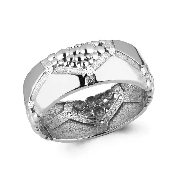 Кольцо, серебро, артикул LV64537А