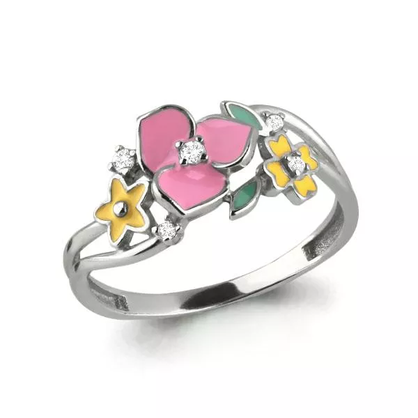 Кольцо, артикул LV64534А, серебро