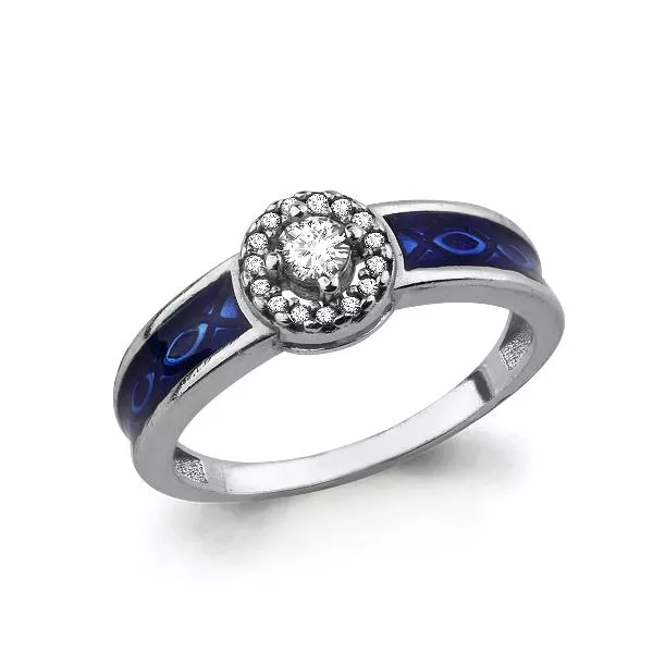 Кольцо из серебра, артикул LV64523А