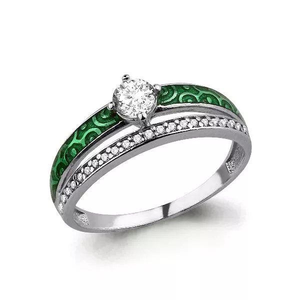 Кольцо, артикул LV64522А, серебро