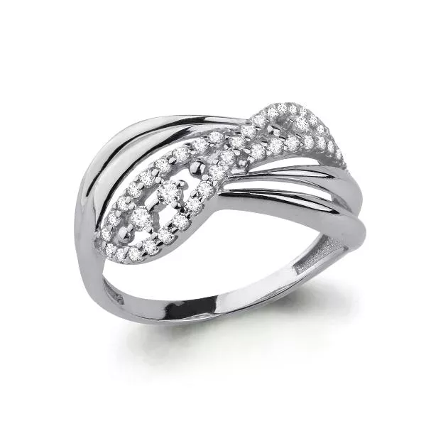Кольцо, артикул LV64508А, серебро