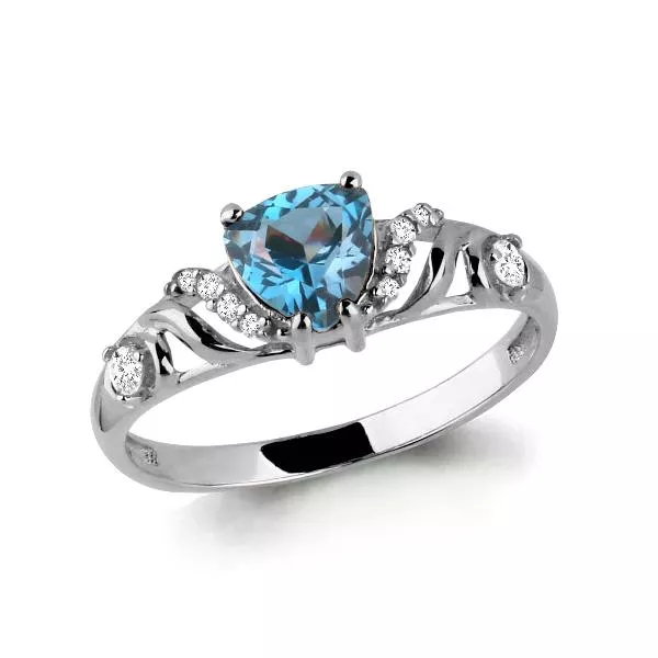 Кольцо, артикул LV6449405А, серебро