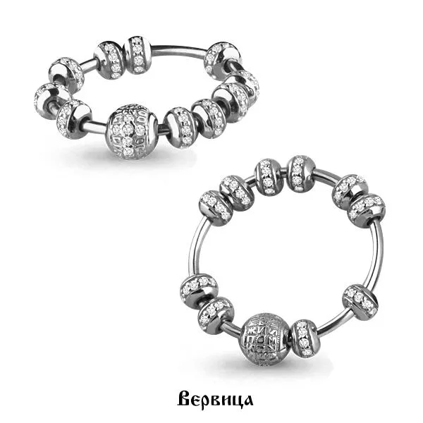 Кольцо из серебра, артикул LV64477А