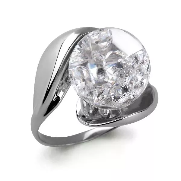 Кольцо из серебра, артикул LV64473