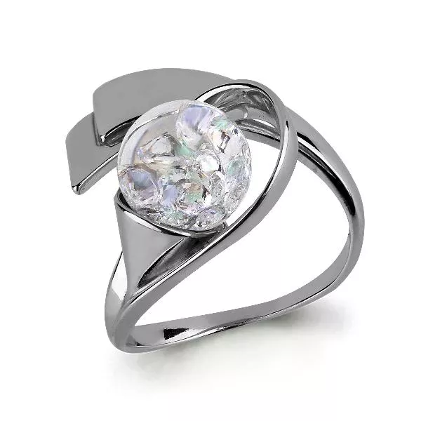 Кольцо из серебра, артикул LV64472П