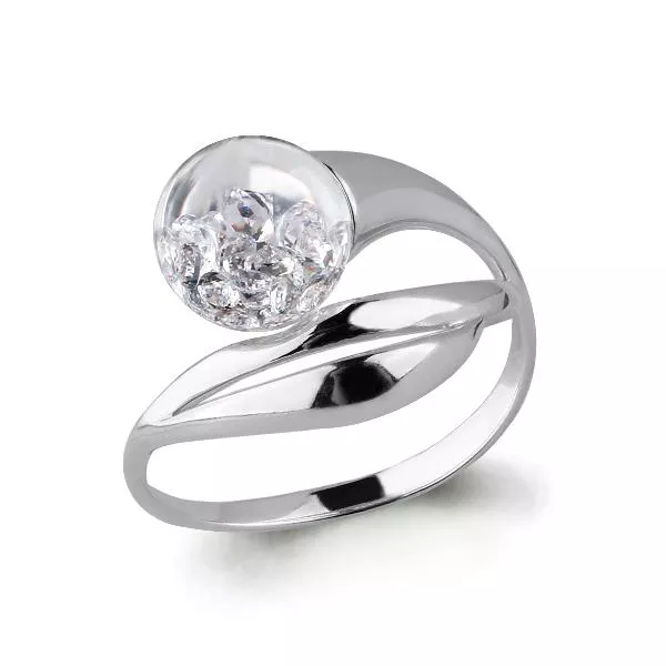 Кольцо, артикул LV64442, серебро