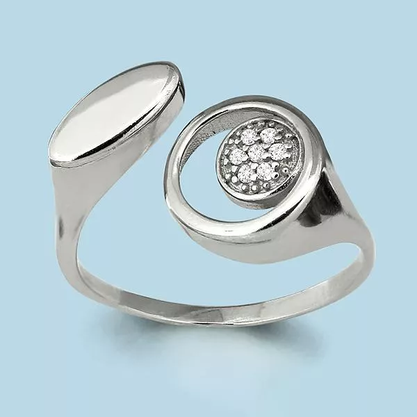 Кольцо, серебро, артикул LV64406А