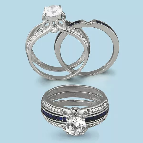 Кольцо, серебро, артикул LV64296Б