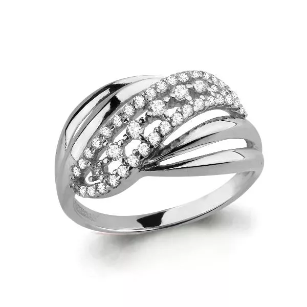 Кольцо, серебро, артикул LV64293А