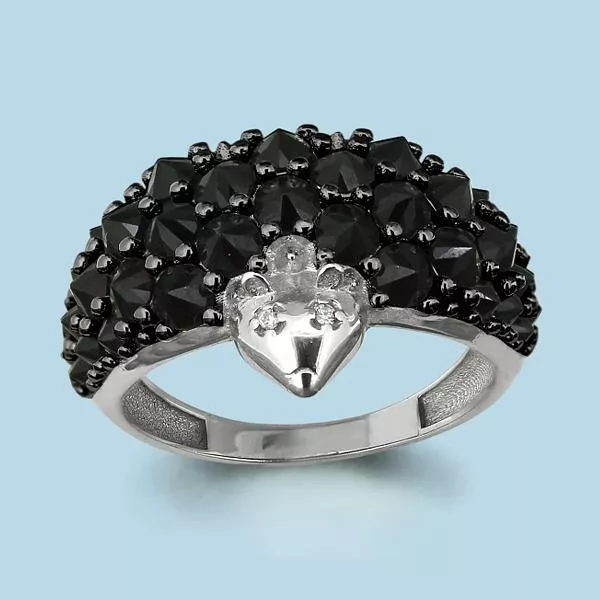 Кольцо из серебра, артикул LV64284Ч