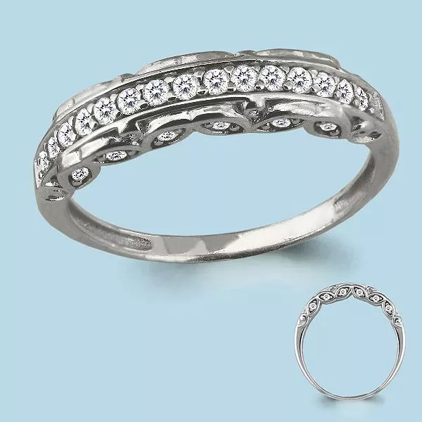 Кольцо из серебра, артикул LV64279А