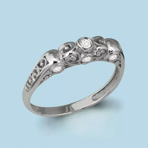 Кольцо, серебро, артикул LV64277А