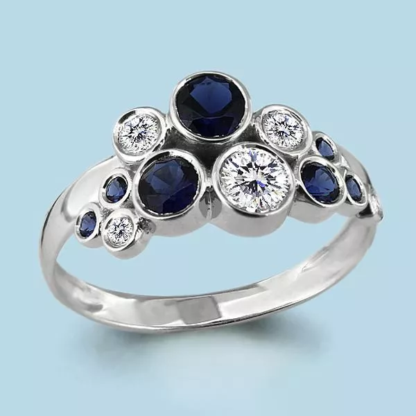 Кольцо, серебро, артикул LV64267Н