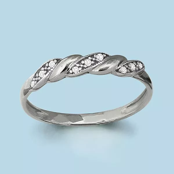 Кольцо, артикул LV64266А, серебро