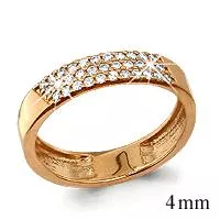 Кольцо золотое  - артикул LV61675А