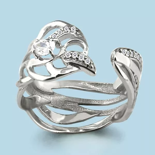 Кольцо из серебра, артикул LV64263А