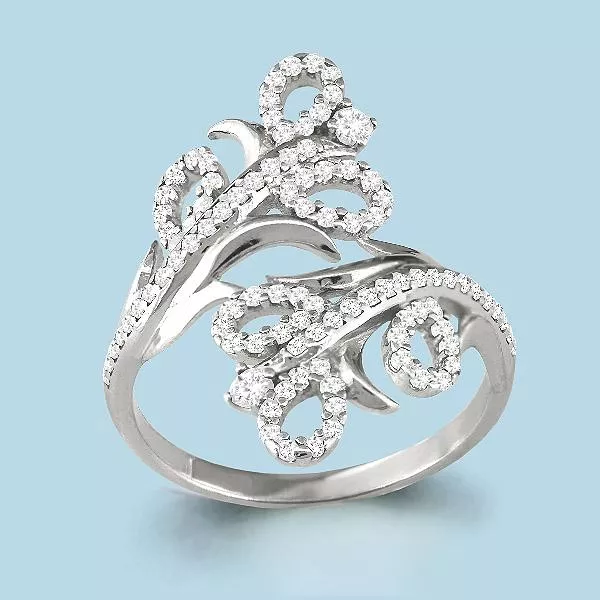 Кольцо из серебра, артикул LV64248А