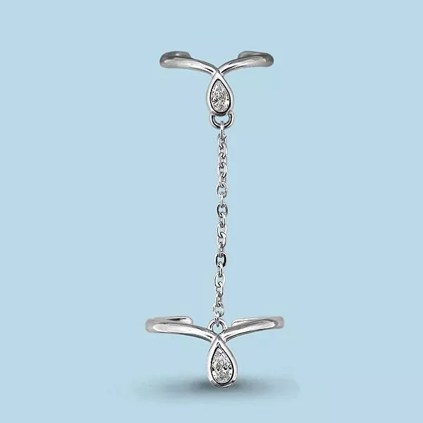 Кольцо, серебро, артикул LV64218