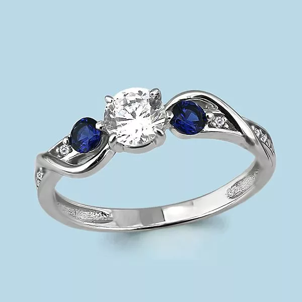 Кольцо, артикул LV64208Б, серебро