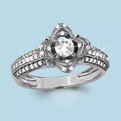 Кольцо из серебра, артикул LV64194А