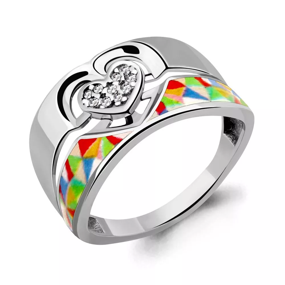 Кольцо из серебра, артикул LV64177А