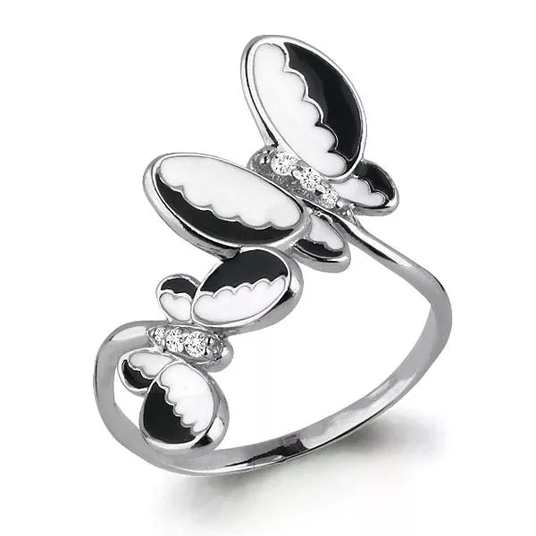 Кольцо из серебра, артикул LV64172А