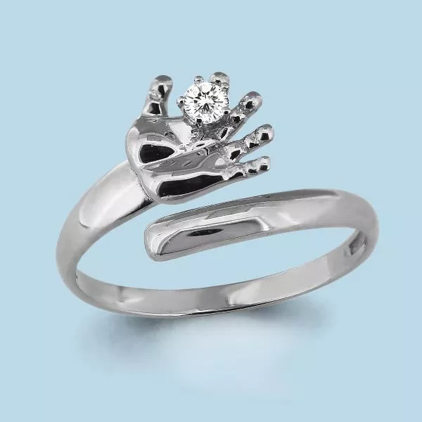 Кольцо, артикул LV64150А, серебро