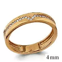 Золотое кольцо  - артикул LV61683А