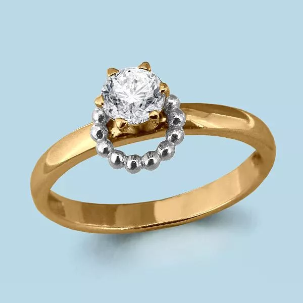 Кольцо, серебро, артикул LV64141