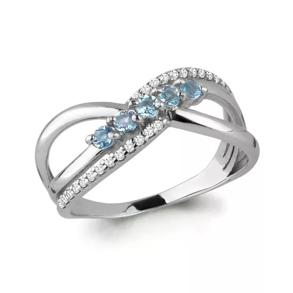 Кольцо, артикул LV6414005А, серебро