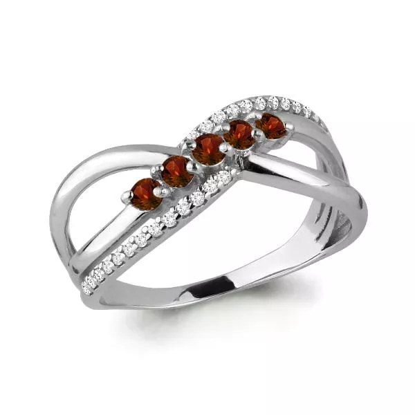 Кольцо, серебро, артикул LV6414003А