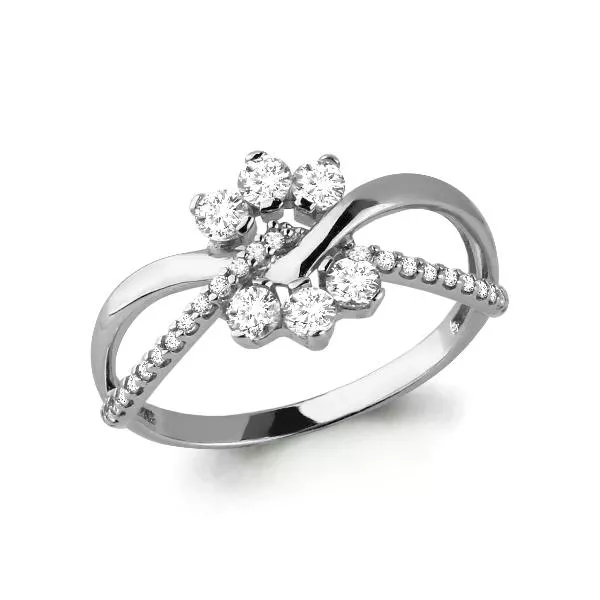 Кольцо, серебро, артикул LV64137А