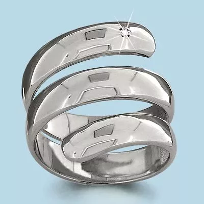 Кольцо, серебро, артикул LV64117А