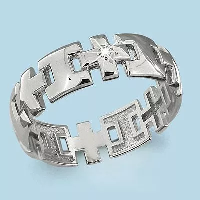 Кольцо, серебро, артикул LV64108А